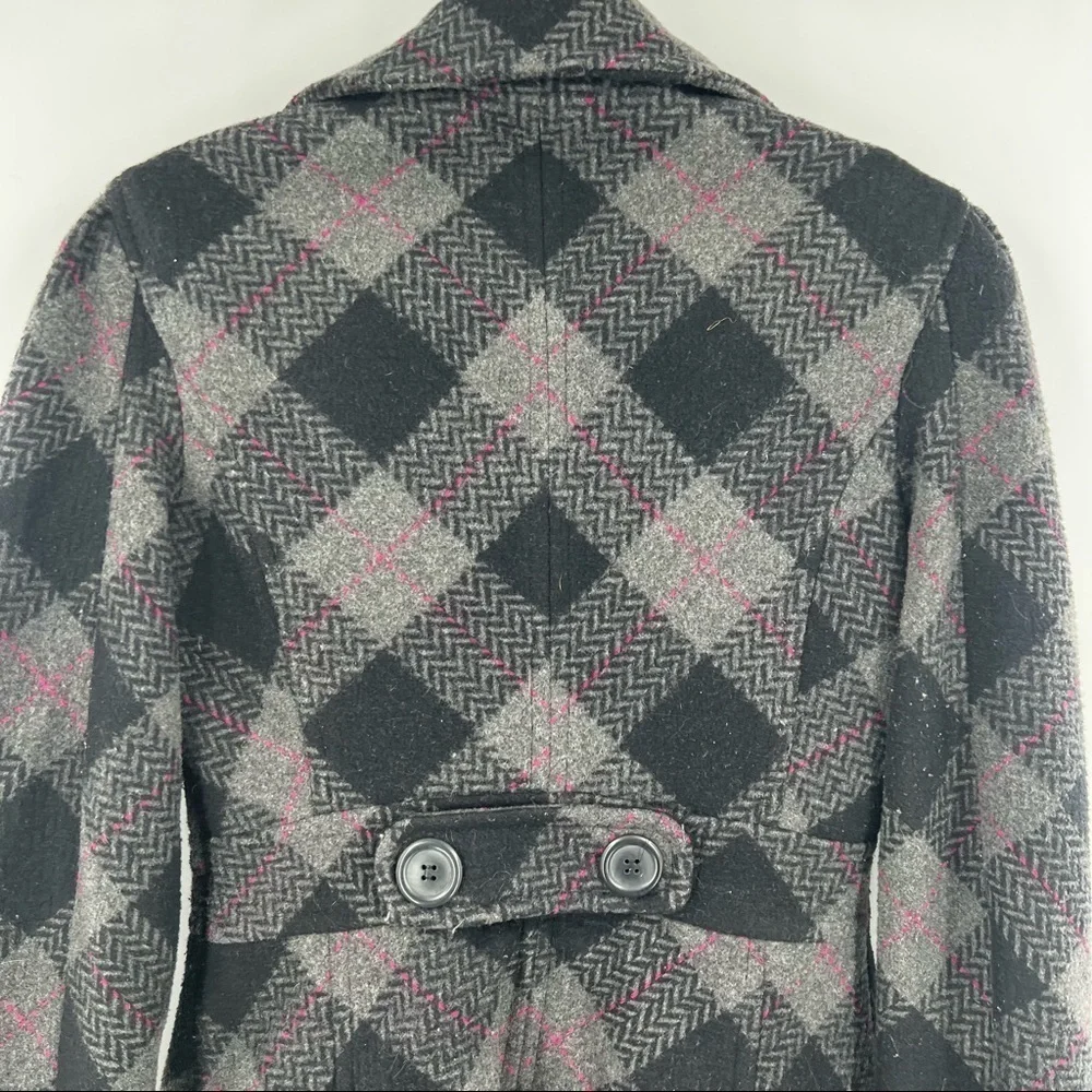 Aeropostale grey coat jacket size SP